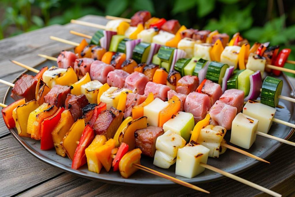 Brochettes apéro : 5 recettes à préparer la veille