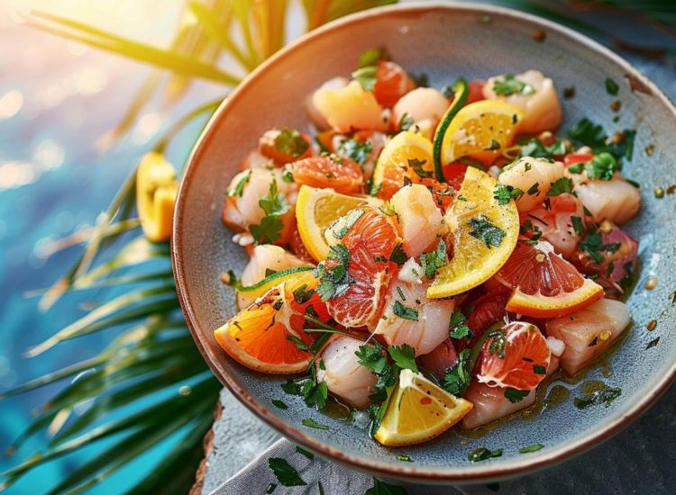 Ceviche de cabillaud aux agrumes – Recette complète