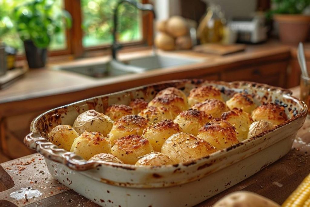 Pommes de terre au four croustillantes comme grand-mère