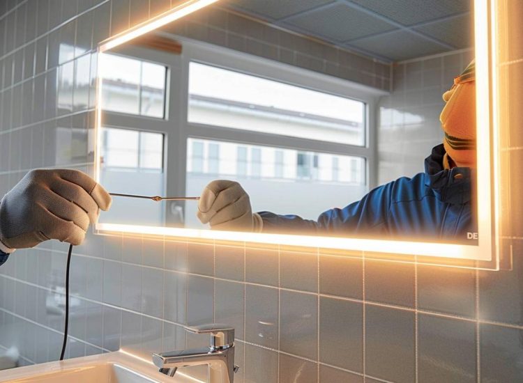 Changer LED miroir salle de bain : Guide pratique