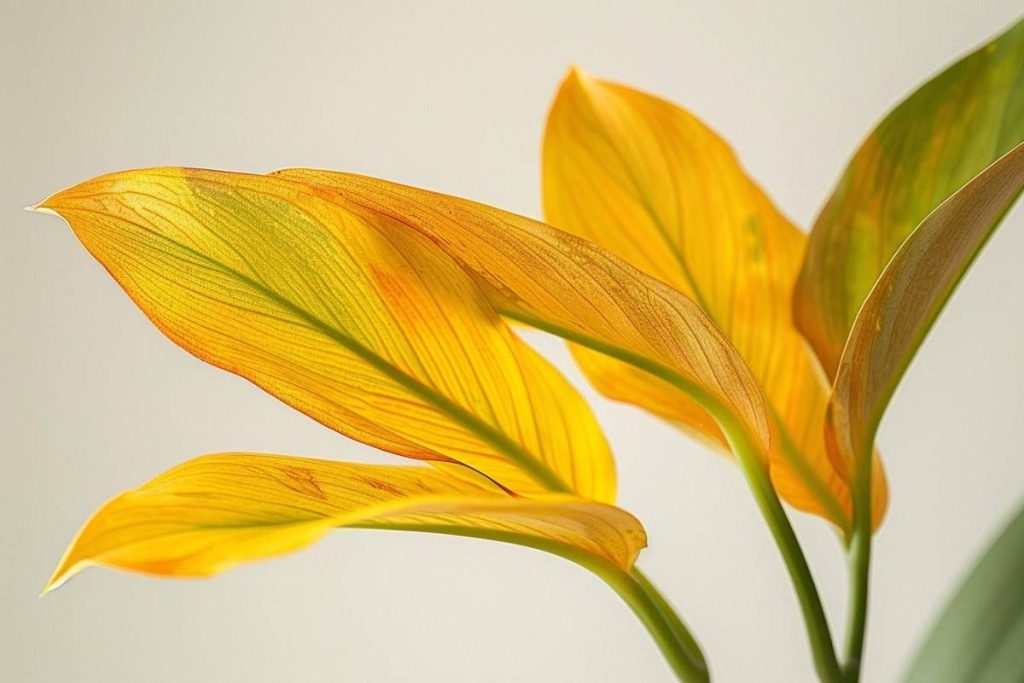 Feuilles jaunies orchidées : Causes et solutions pratiques
