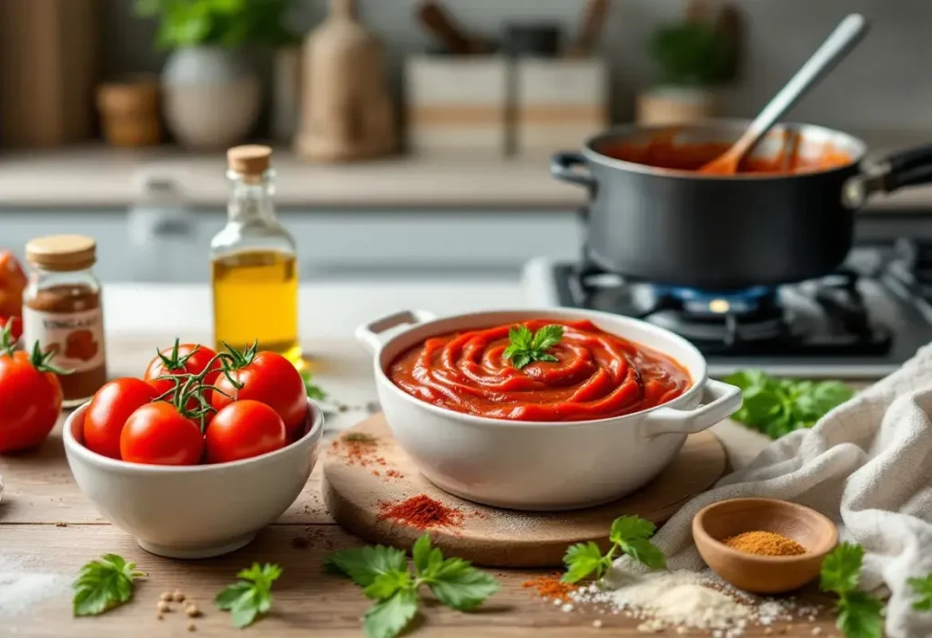 Recette de sauce ketchup maison rapide