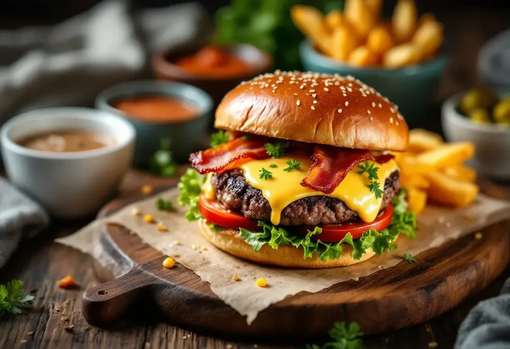 Recette de sauce pour burger raclette délicieuse
