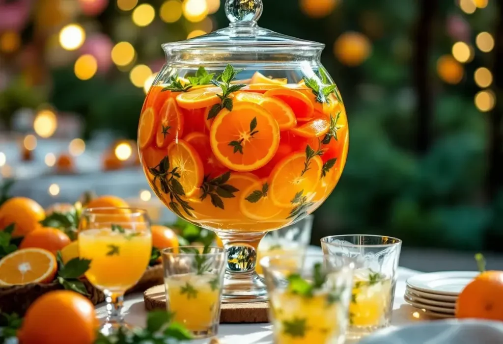 Combien de litres de punch pour 70 personnes ?