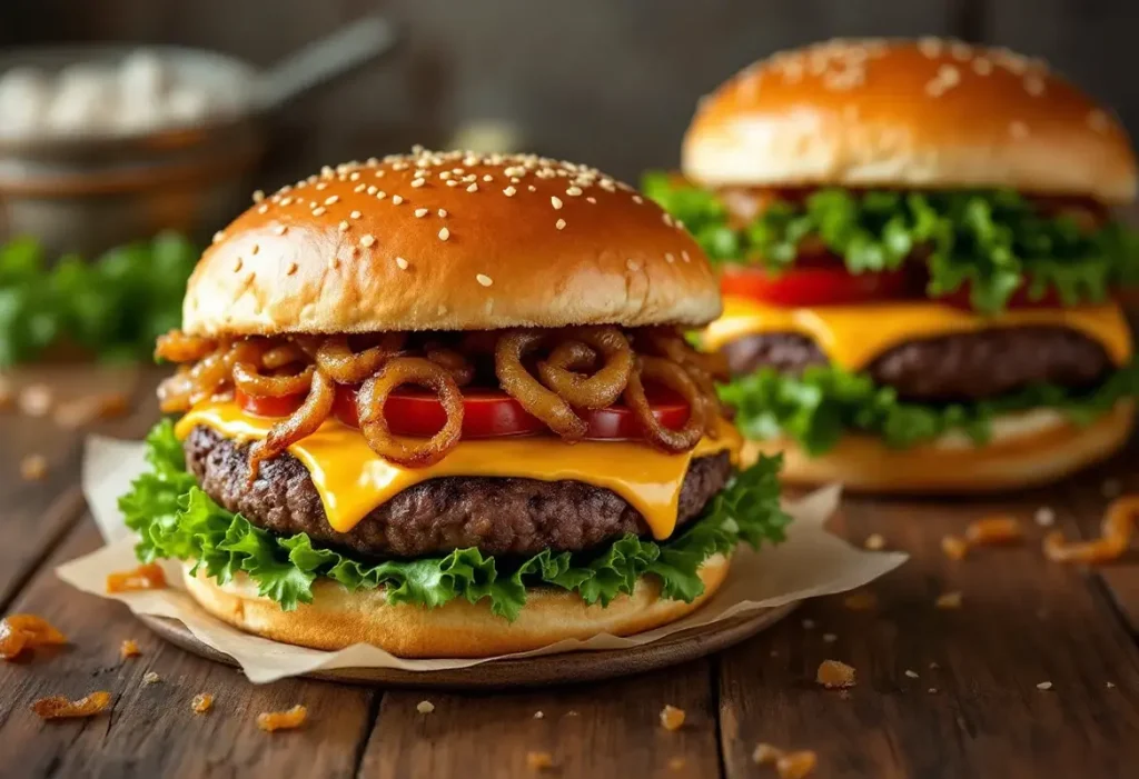 Recette oignons caramélisés pour hamburger
