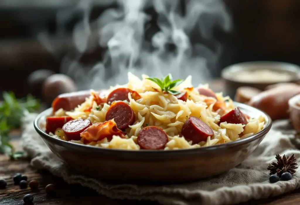 Réchauffer une choucroute garnie au four : méthode simple