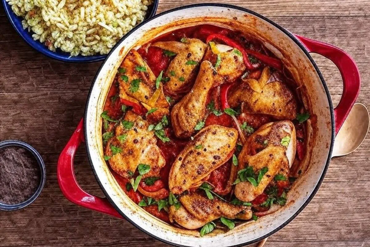 Le poulet basquaise de ma grand-mère : recette authentique
