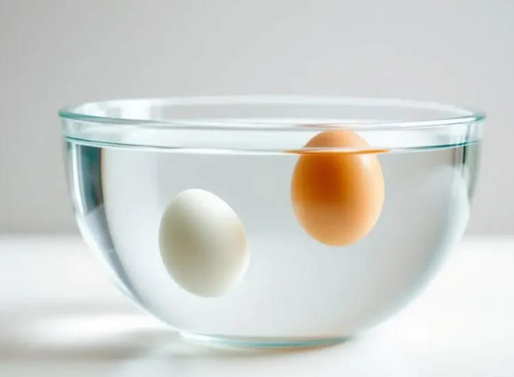 Un œuf qui flotte : comment savoir s'il est encore bon ?