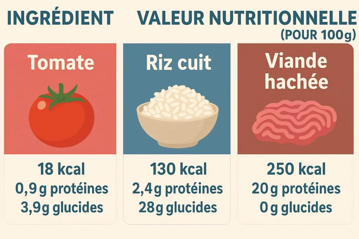 Tomates farcies avec riz : recette de grand-mère