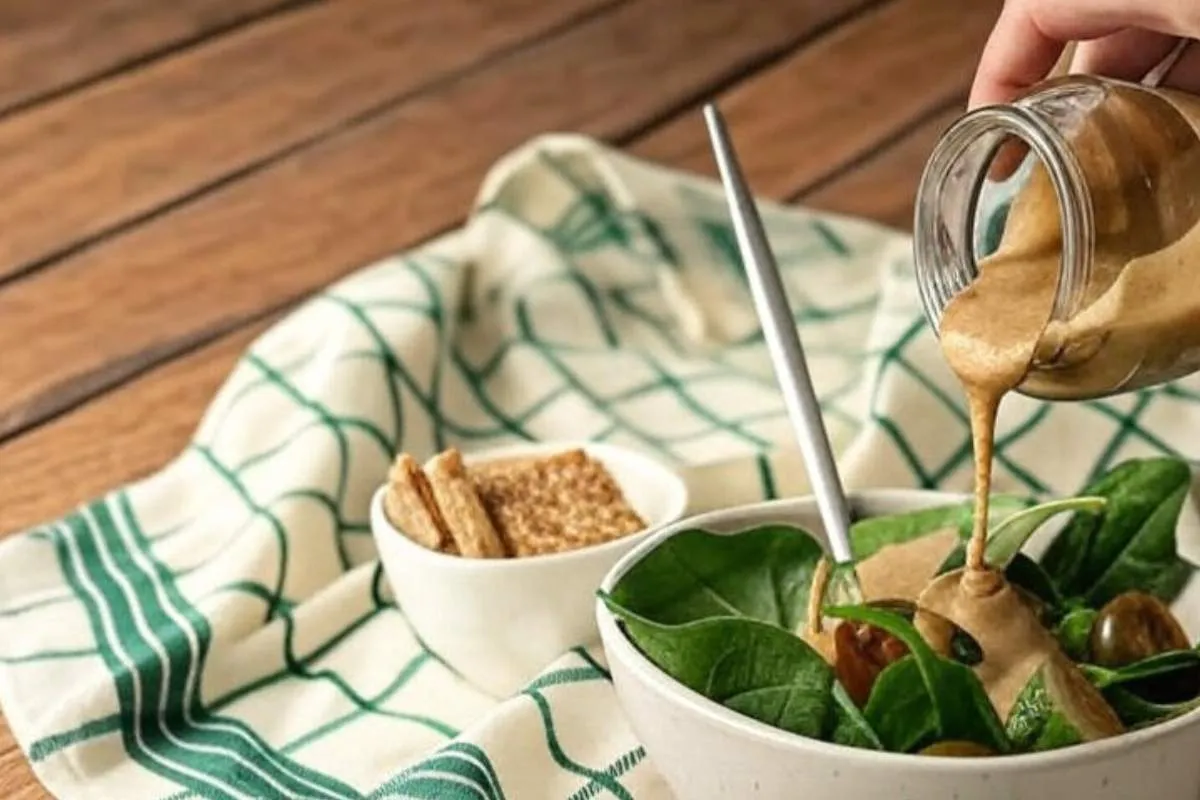 Vinaigrette légère sans vinaigre, moutarde ni citron