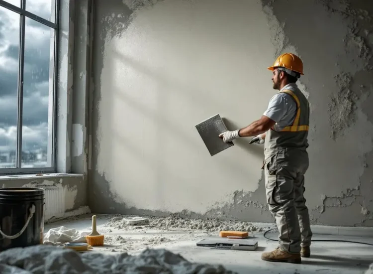 Enduit par temps humide : astuces et précautions