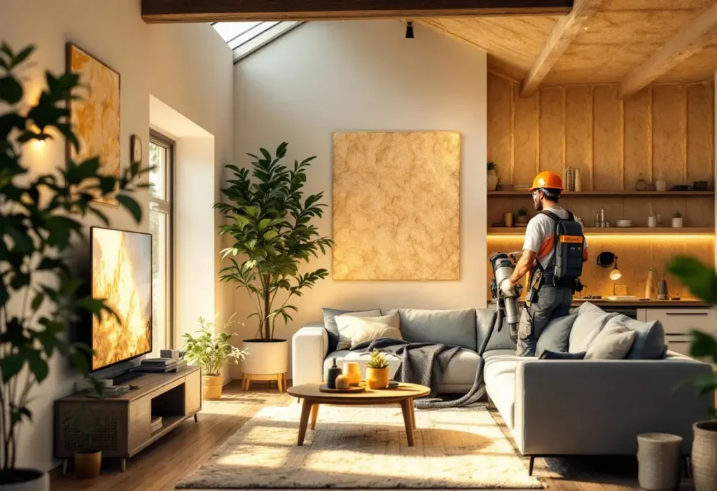 Ouate de cellulose soufflée : l'isolant idéal pour votre maison