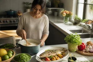 Recette de riz pour accompagner du poisson facilement